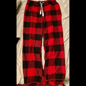 Red Flannel Pajama Pants